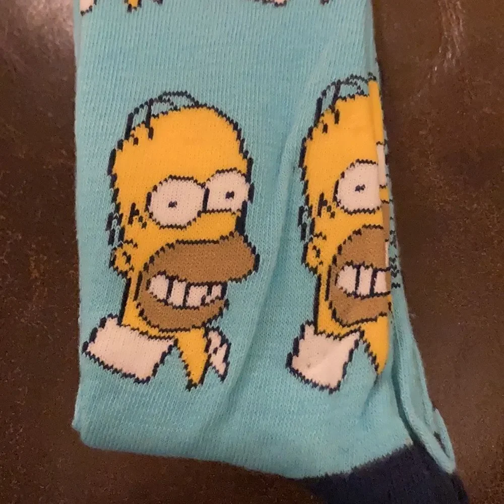 The Simpsons Crew Socks Bart/Homer ONLY